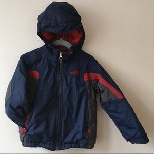 The North Face Blue Winter Jacket Boys 3T